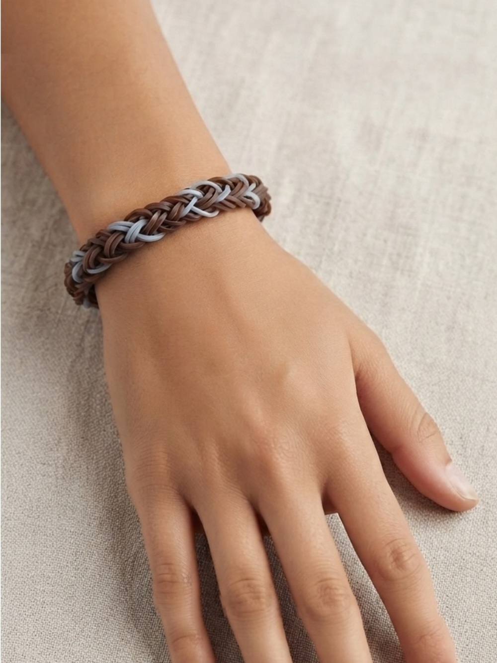 💜 Rainbow Loom Handcrafted Bracelet 💜
